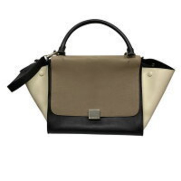 Celine Phoebe era Shoulder Bag cream black Celine - Picture 1 of 9
